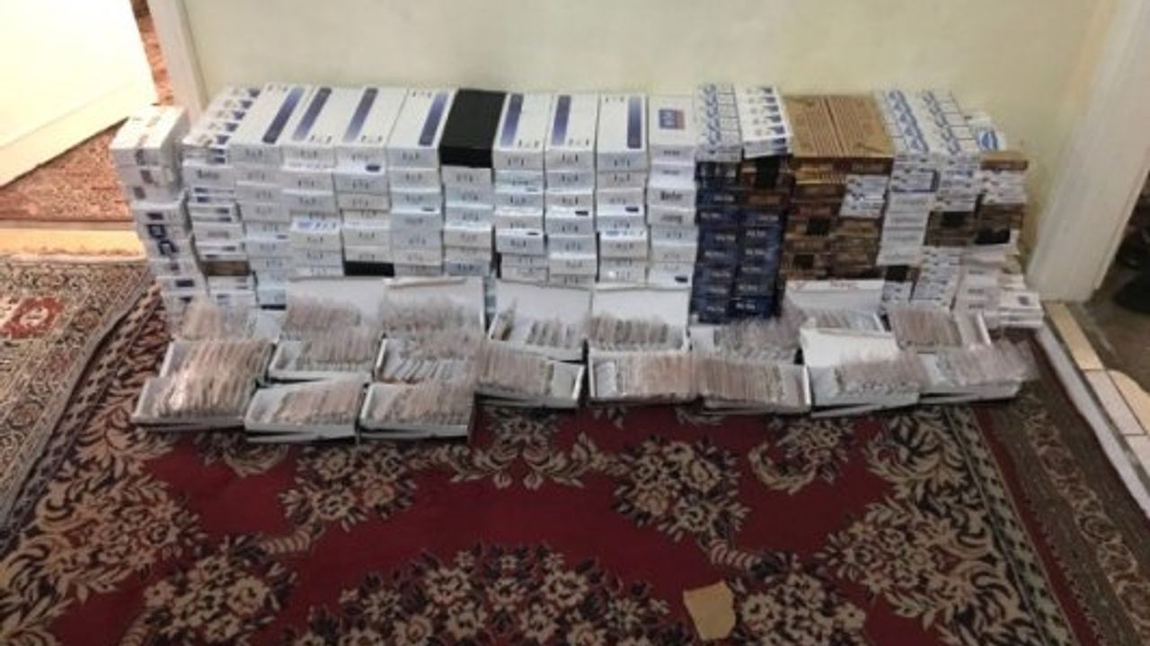 Kayseri'de 3 Bin 540 Paket Kaçak Sigara Ele Geçirildi