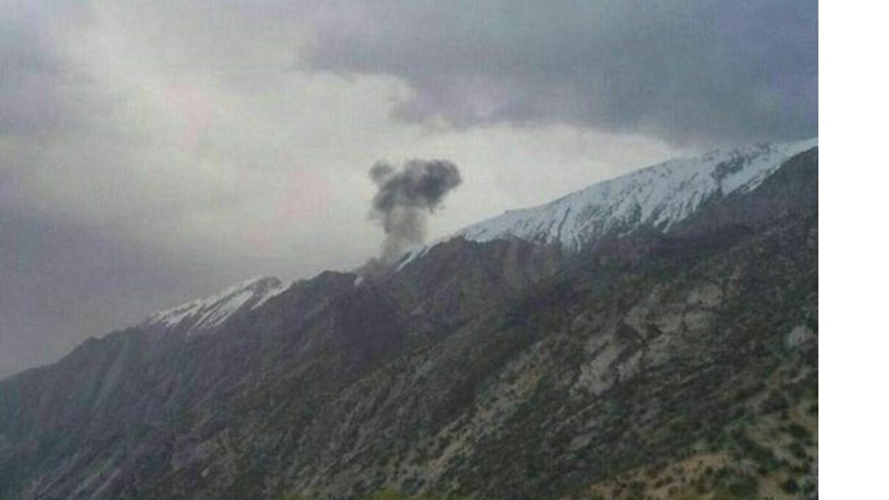 Türk Özel Jeti İran'da Düştü 11 Kişi Öldü!