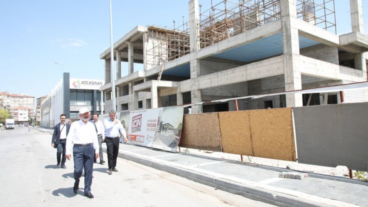 Kocasinan’a Yeni Sosyal Tesis Yapılıyor