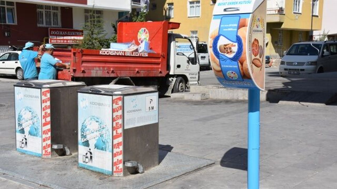 Kocasinan’da Çevre Dostu 2 Bin Konteyner
