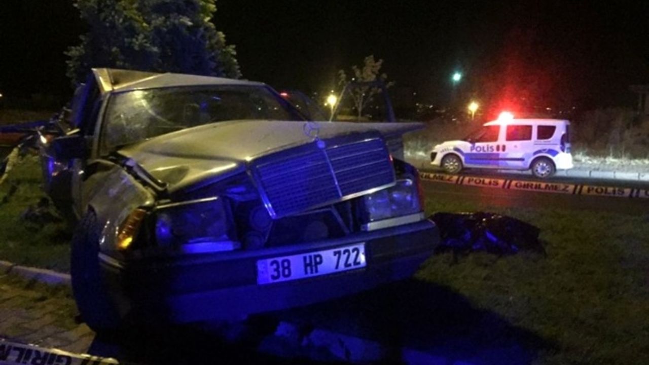 Kayseri'de korkunç kaza: 1 Ölü!