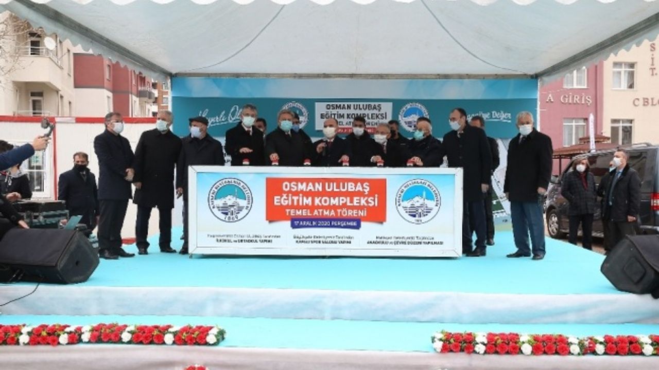 Osman Ulubaş Eğitim Kompleksi temeli atıldı