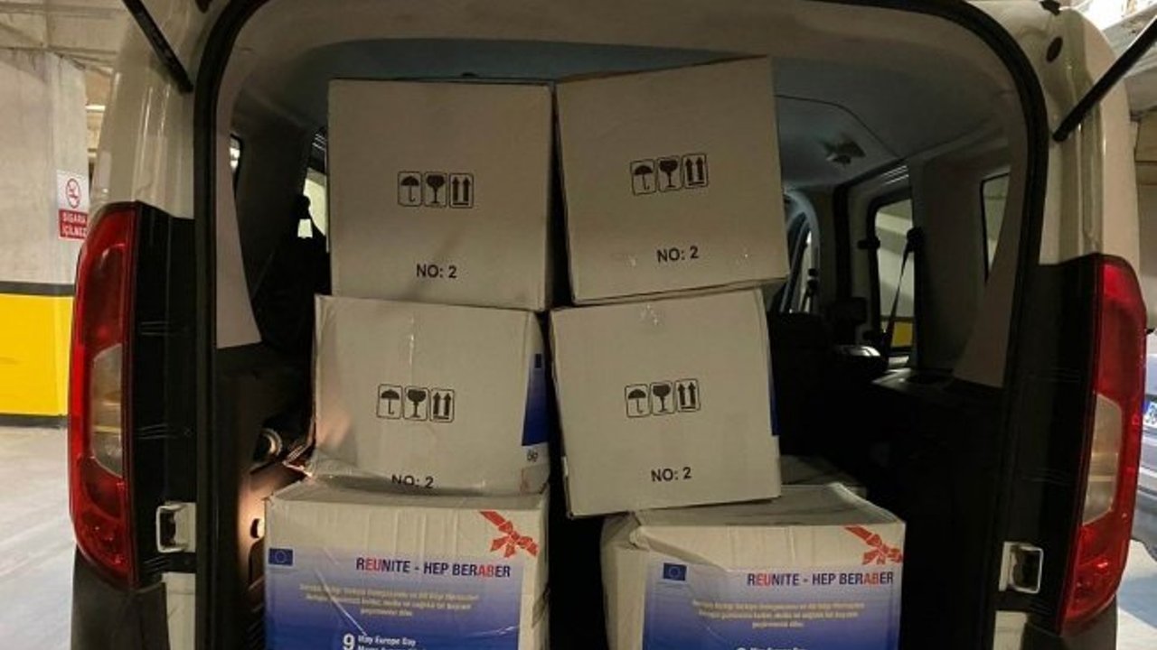 Kayseri Avrupa Birliği Bilgi Merkezi’nden ihtiyaç sahibi ailelere destek