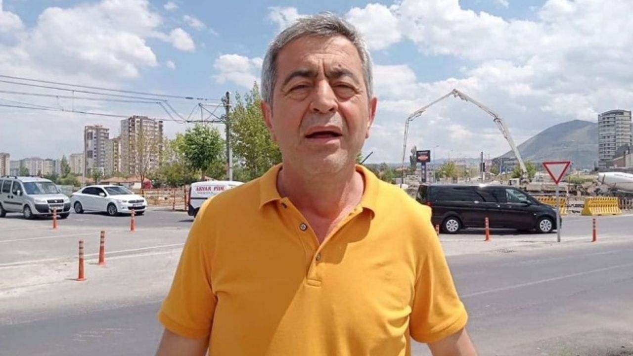 Kazım Yücel'den tramvay hattına tepki: Hani 5 Temmuz'da açılacaktı!