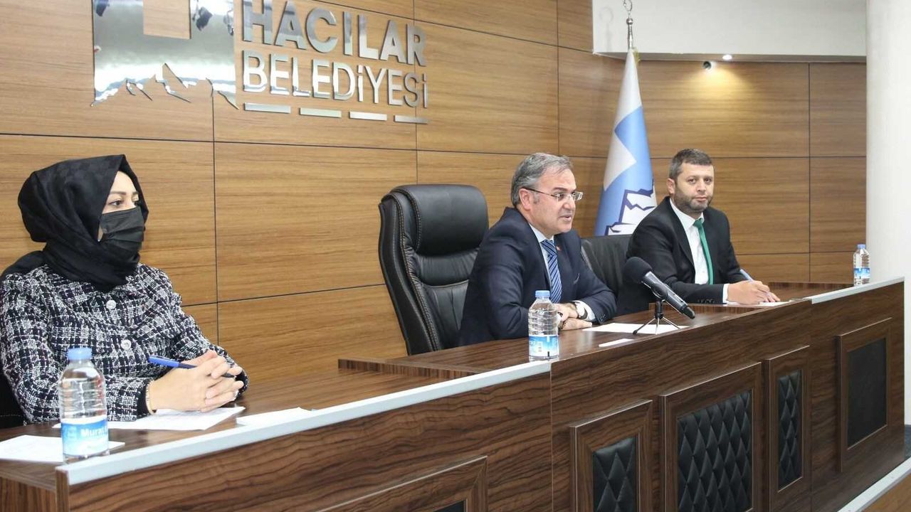 Hacılar Belediye Meclisi Ekim Ayı Toplantısı yapıldı