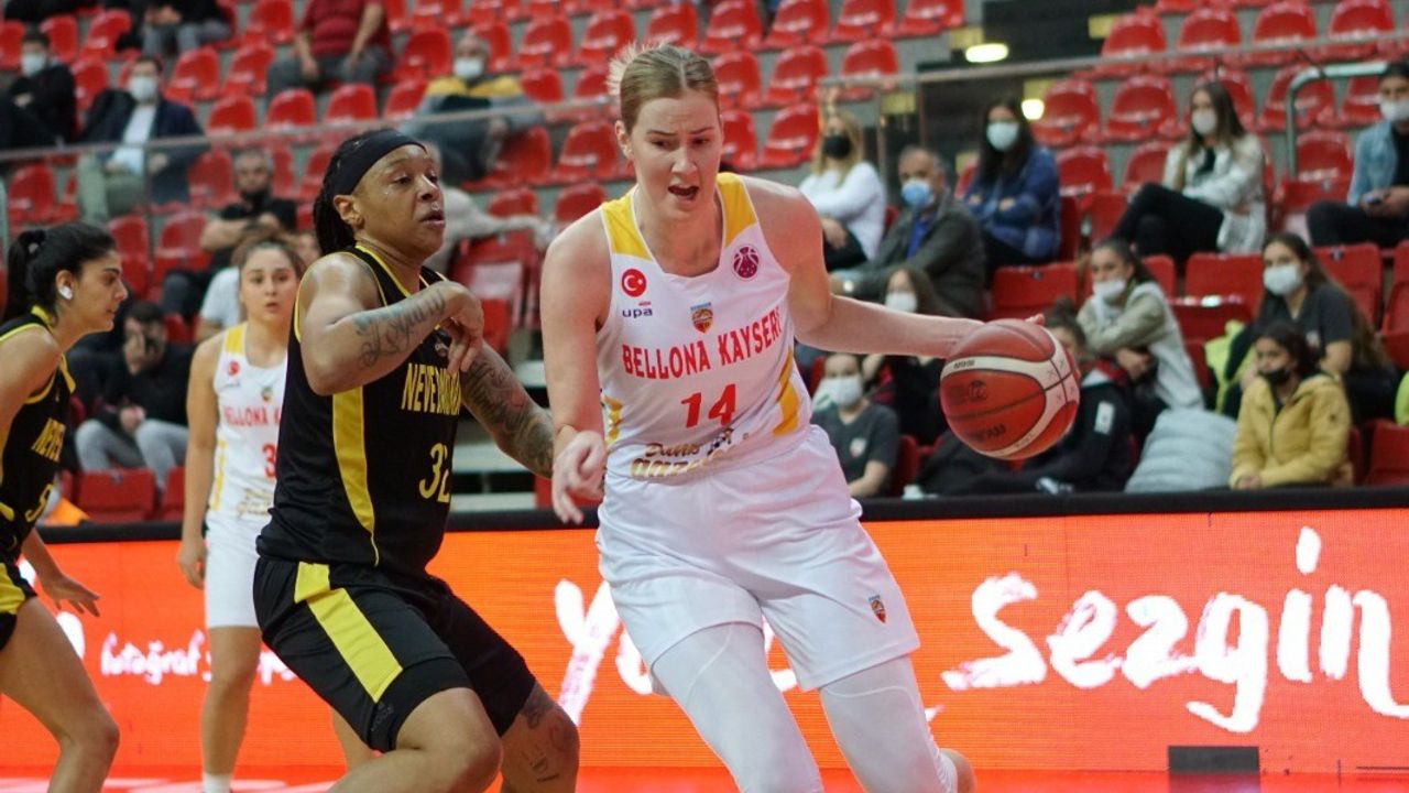 Bellona Kayseri Basketbol fark yedi!