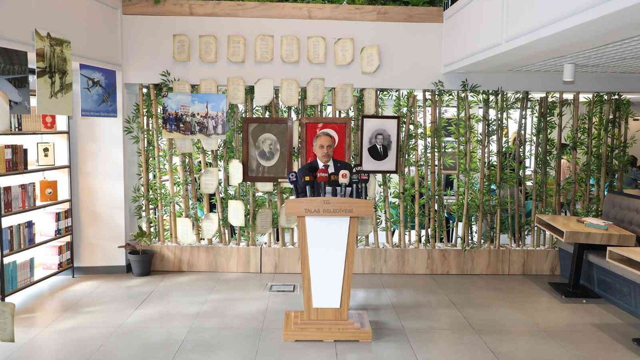Talas Belediyesi’nden Cumhuriyet’in 100’üncü yılına özel proje ve etkinlikler