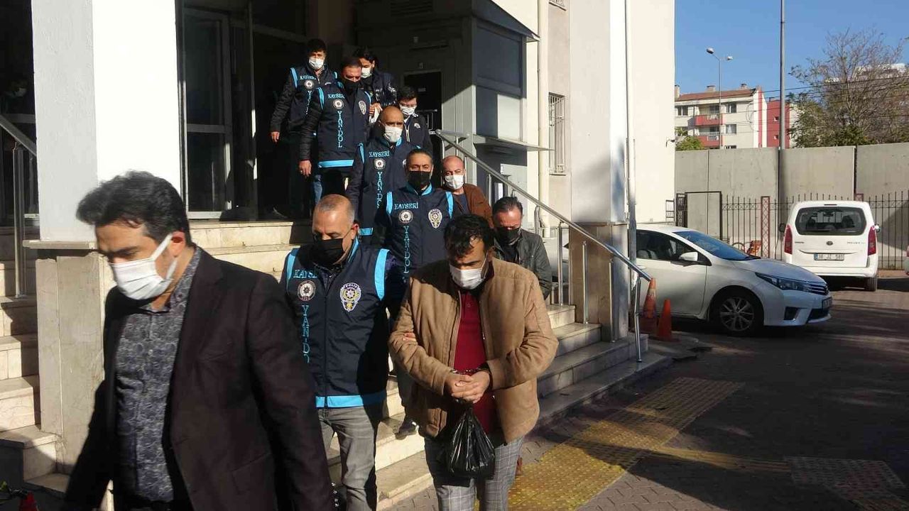 Kayseri’de 7.5 milyonluk ’temiz sayfa’ operasyonu: 16 gözaltı