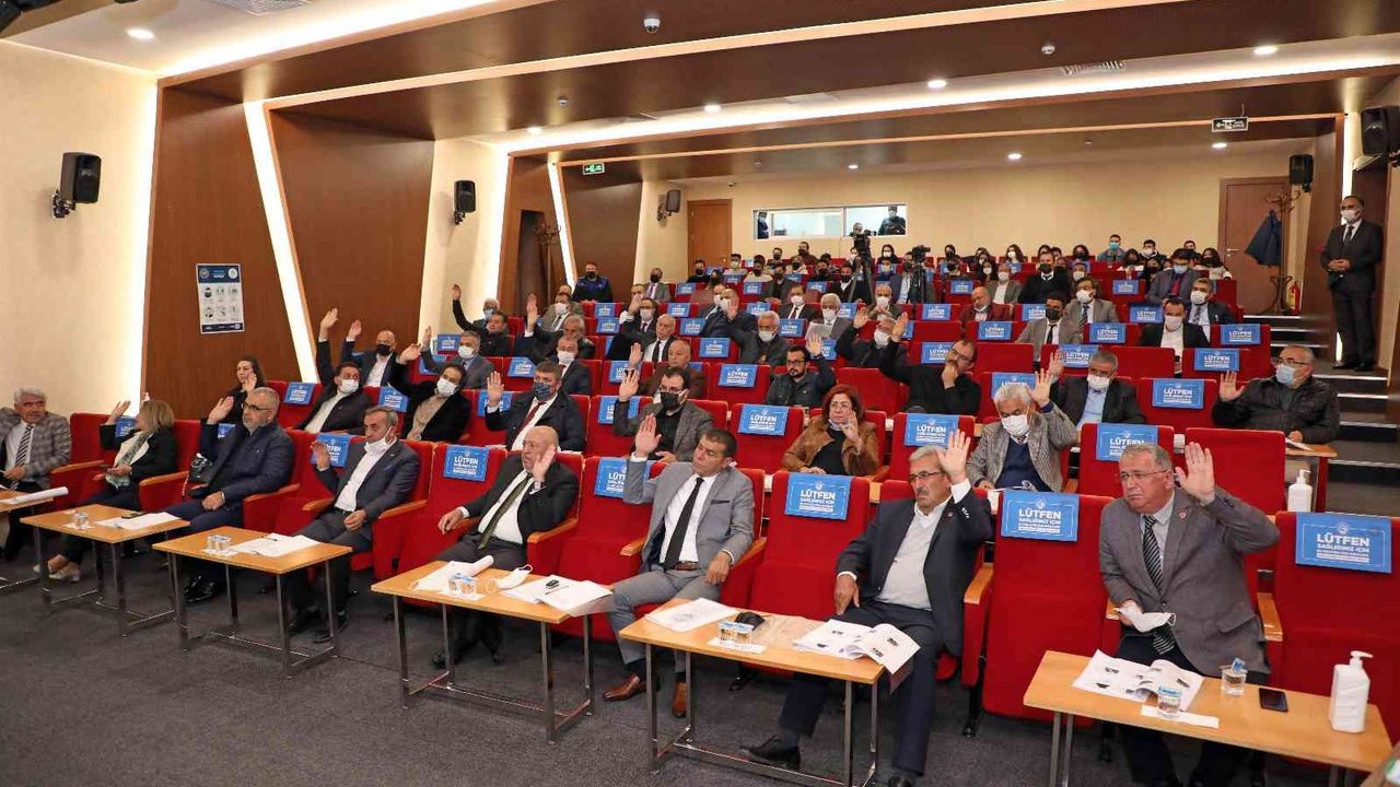 Talas Belediye Meclisi 10 maddeyi karara bağladı