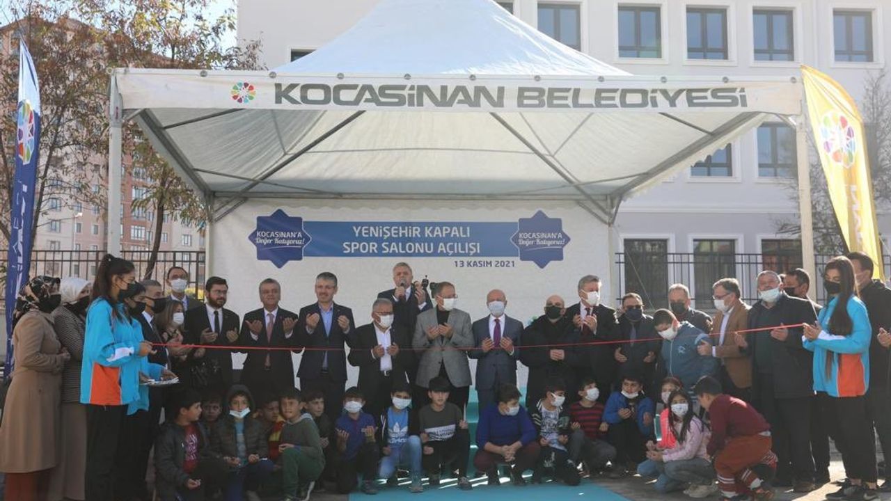 Yenişehir Spor Salonu açıldı