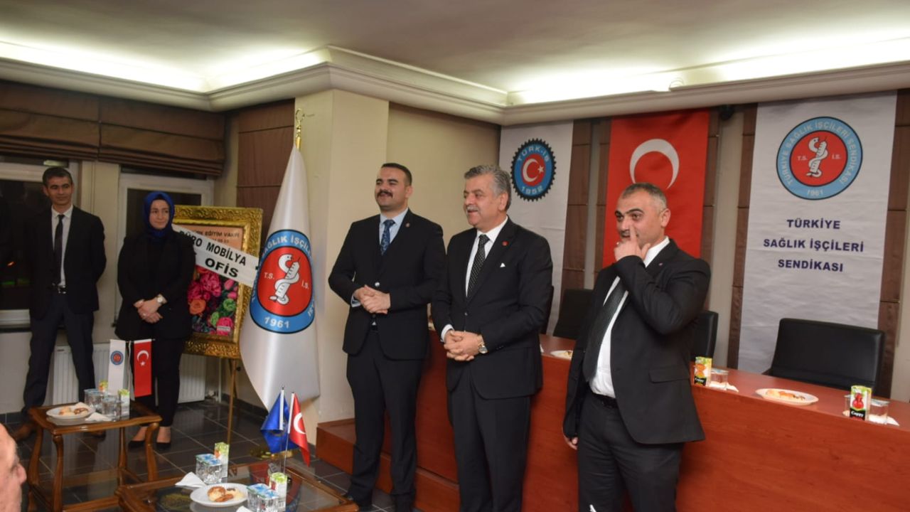 Türkiye Sağlık İş Sendikası Kayseri Şubesi açıldı