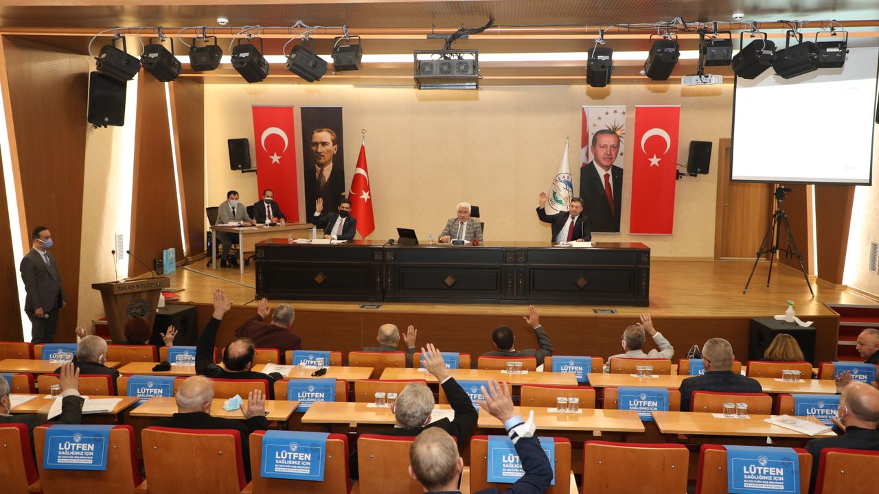 Talas’ta Şubat ayı meclis toplantısı yapıldı