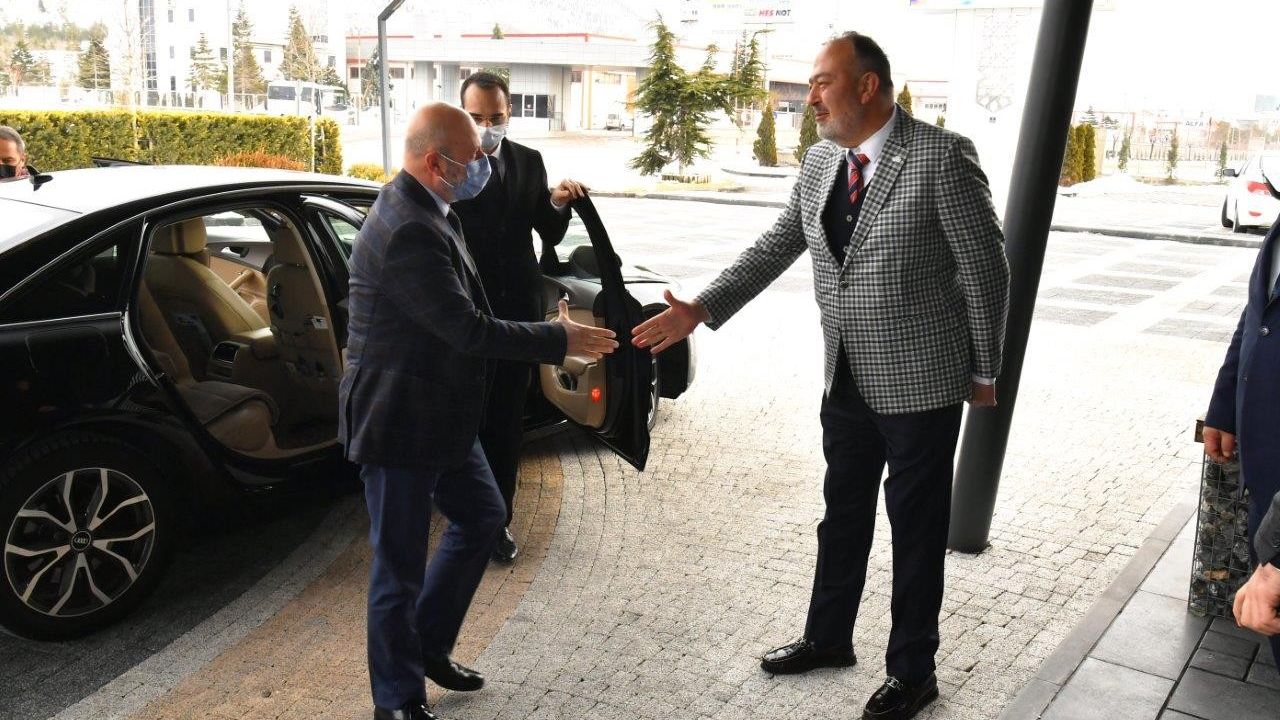 Çolakbayrakdar’dan Kayseri OSB Başkanı İmamoğlu’na ziyaret