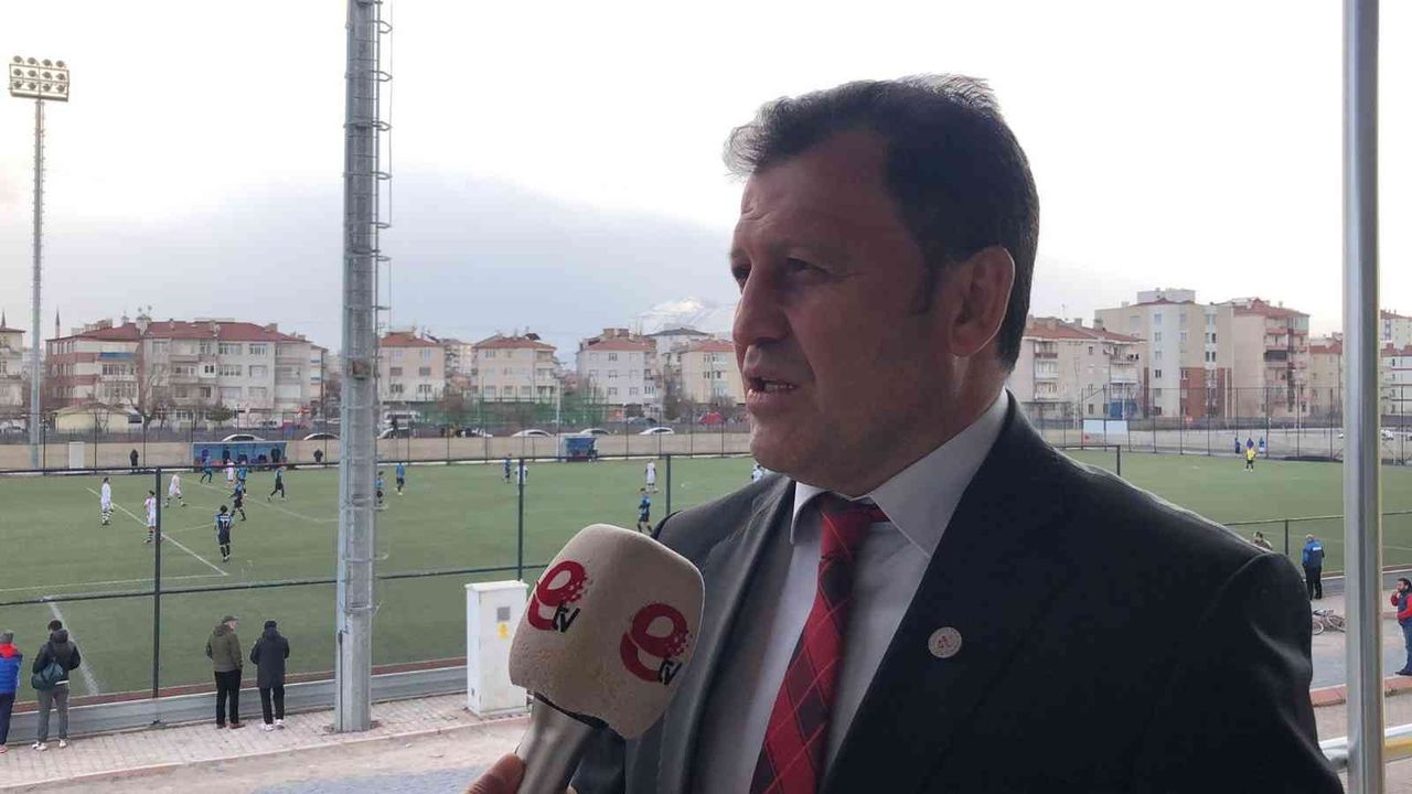 Gençlik ve Spor İl Müdürü Kabakcı: "Bu atmosferler amatör futboluna değer katıyor”