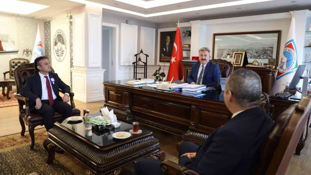 Vergi Dairesi Başkanından Başkan Palancıoğlu’na ziyaret