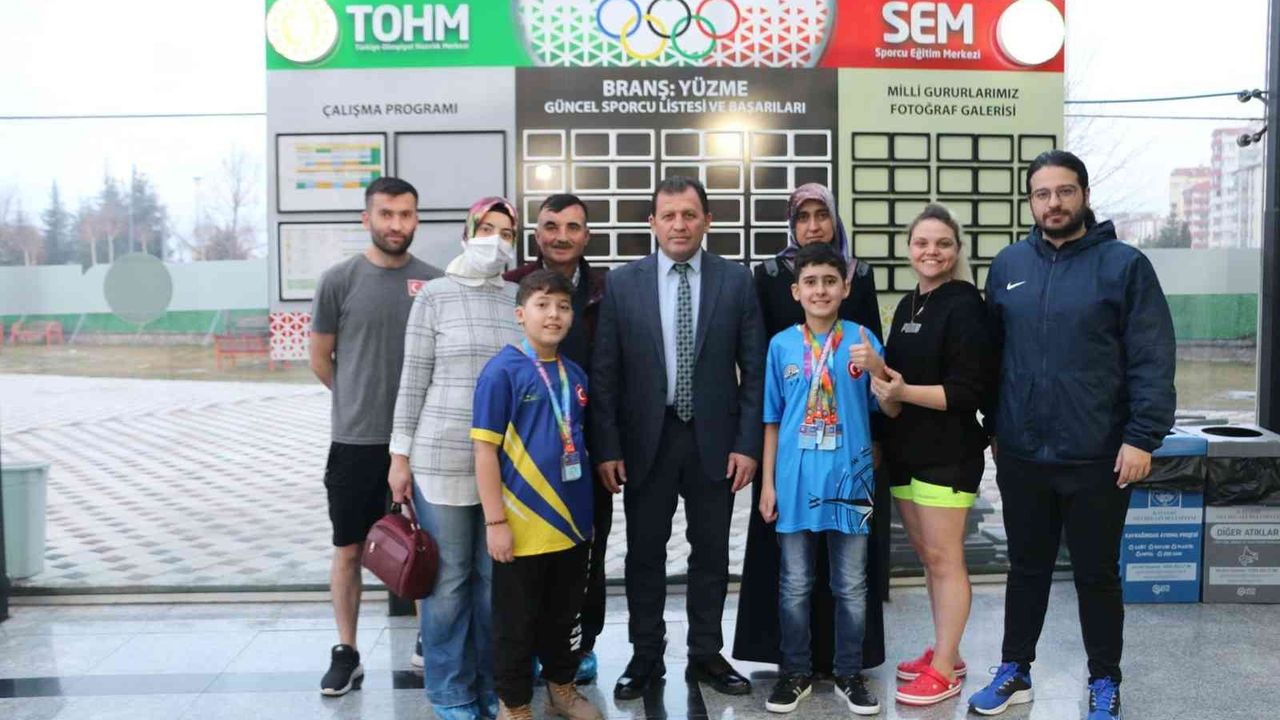 Ali İhsan Kabakcı’dan şampiyonlara ziyaret