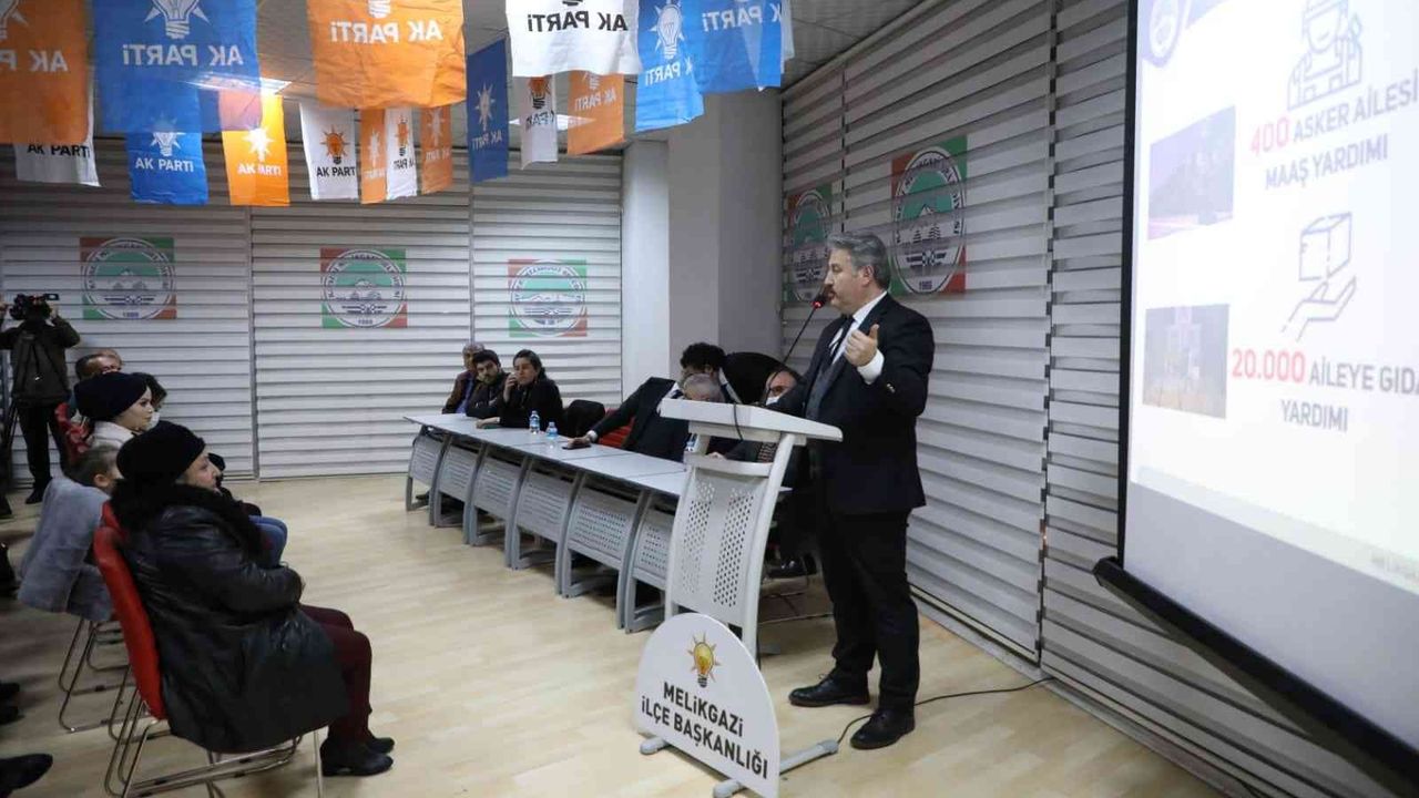 Başkan Palancıoğlu, 2021 yılı hizmetlerini vatandaşlara anlattı