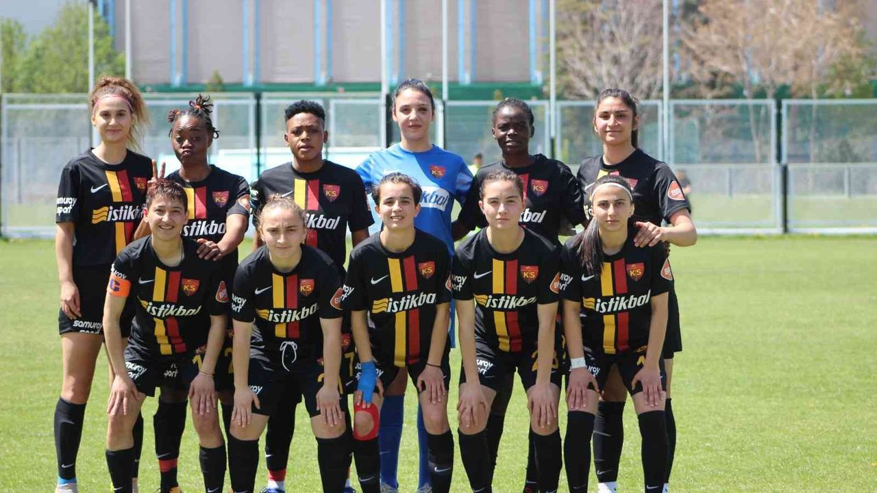 Kadınlar Süper Ligi: Kayserispor: 1- Çaykur Rizespor: 0