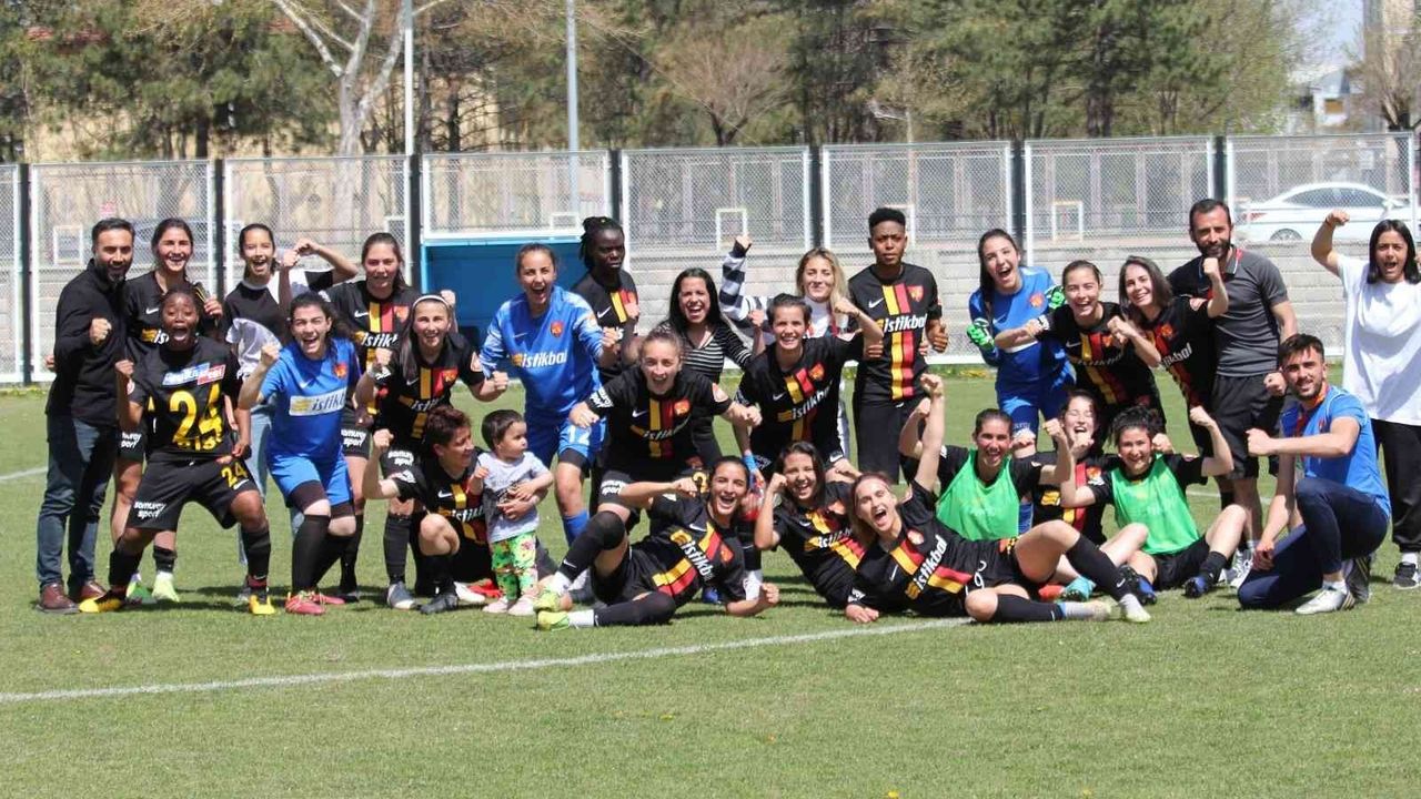 Kayserispor Kadın FK son maçına çıkıyor