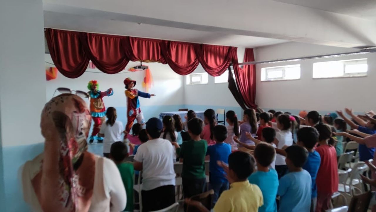 Bünyan’da meslek lisesi öğrencileri, köy okullarında etkinlik düzenledi