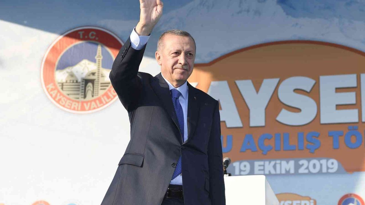 Kayseri’de Cumhurbaşkanı Erdoğan heyecanı