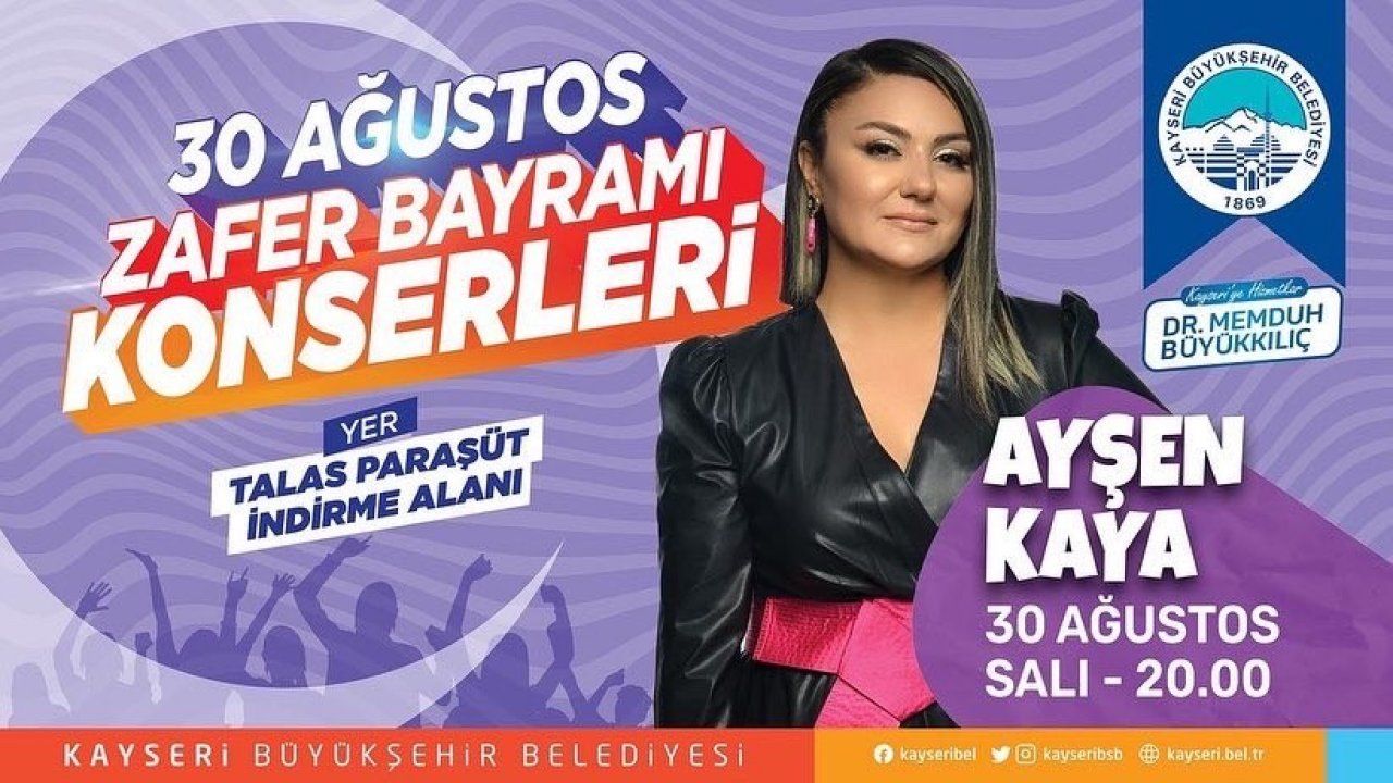 30 Ağustos Zafer Bayramı'na Özel Konserler düzenlenecek