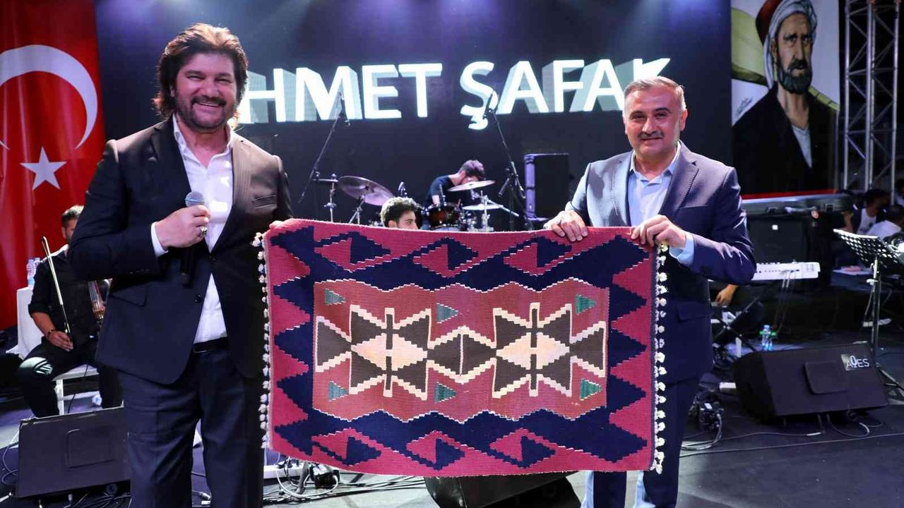 Develi'de Ahmet Şafak rüzgarı esti