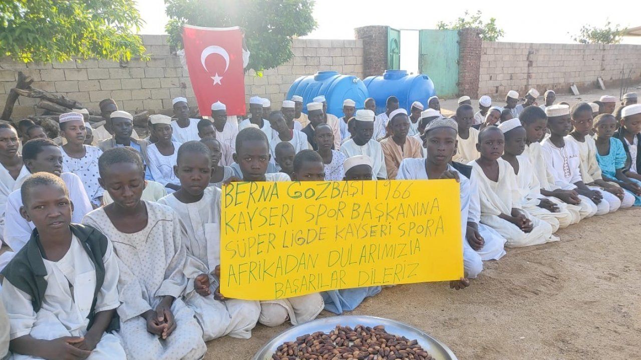 Afrika'da Kayserispor için dua ettiler