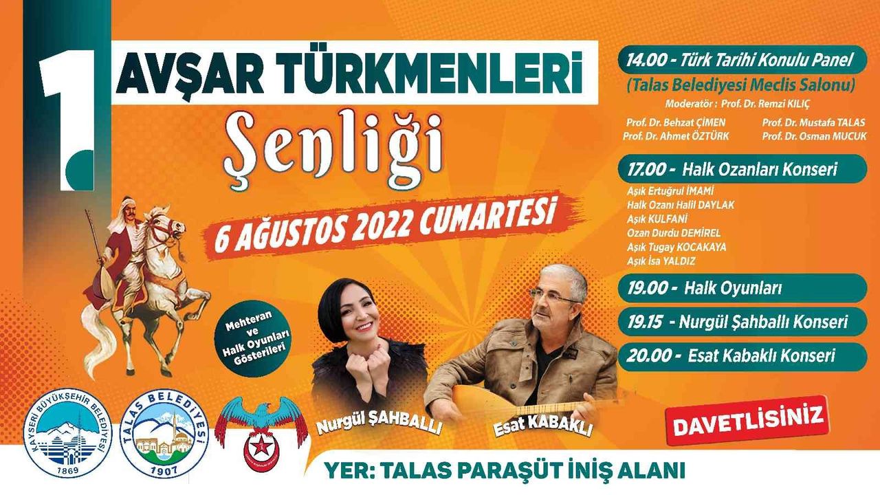 Avşar Türkmenleri şenlikte buluşacak