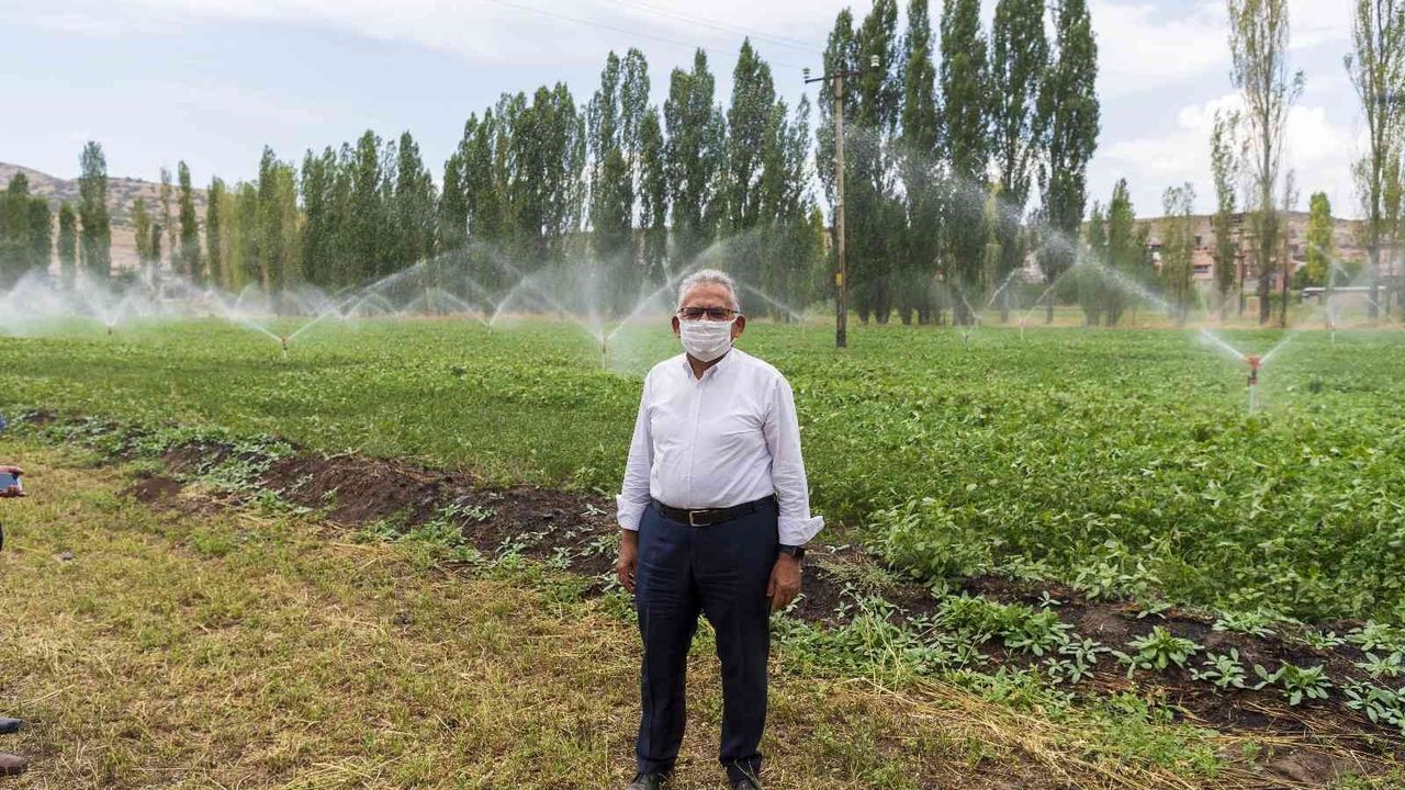 Kayseri’de tarımsal sulamada belediyelerin yapacağı ilk proje hazırlandı