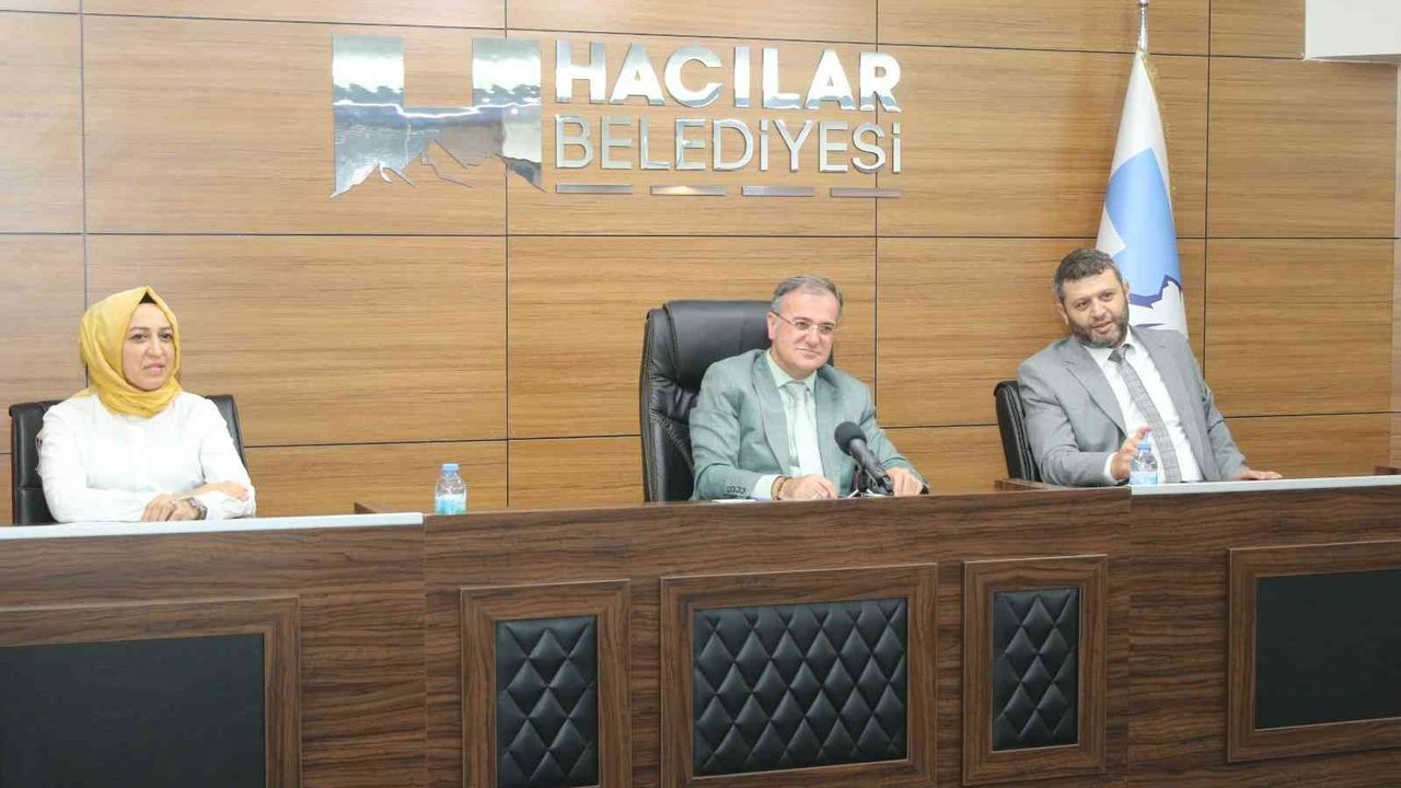 Hacılar Belediye Meclisi Ağustos ayı toplantısını yaptı