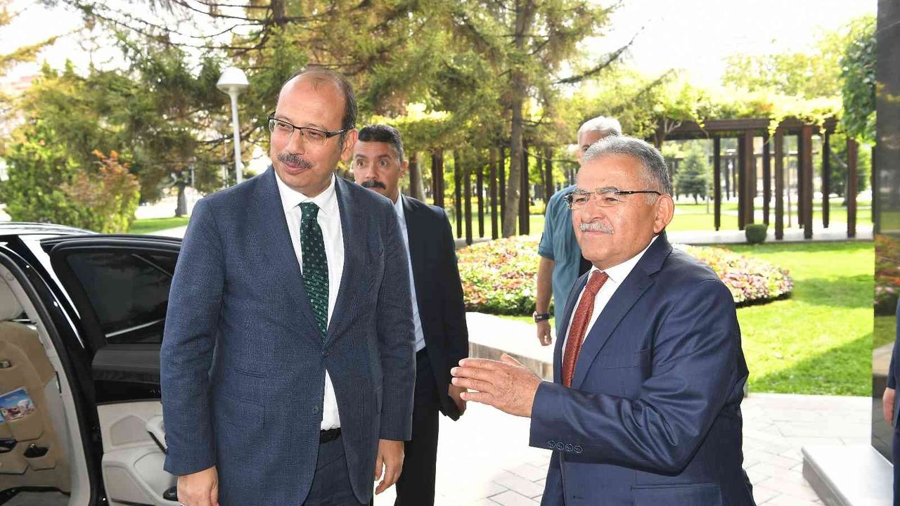 Başkan Büyükkılıç, Sayıştay Başkanı Yener’i ağırladı