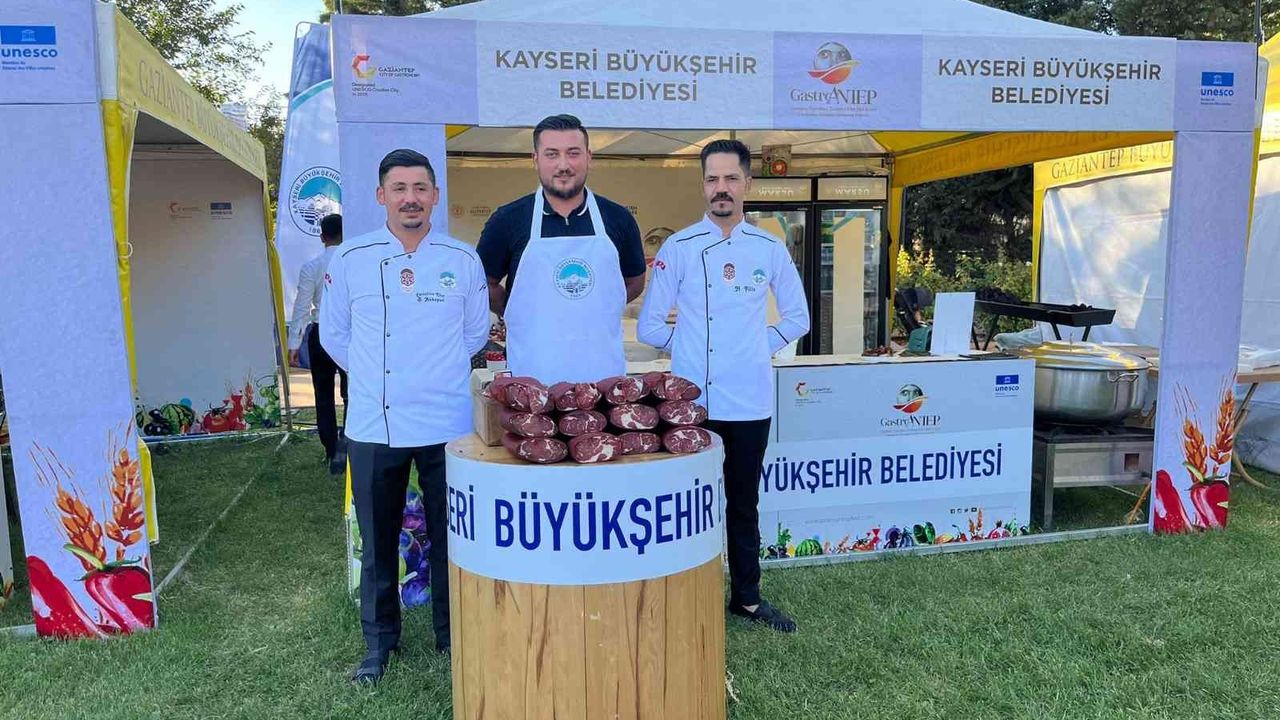 Kayseri Mutfağı Gaziantep'te büyük ilgi görüyor