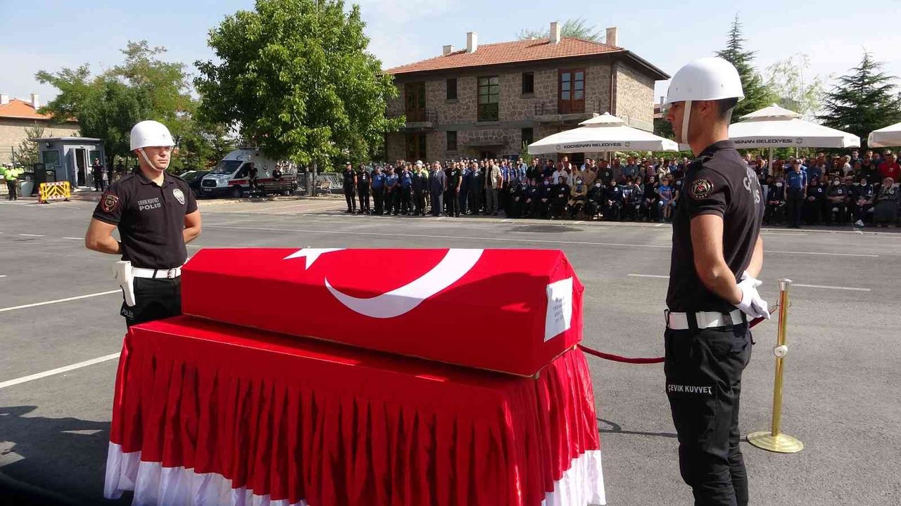 Kayserili polis kalp krizi geçirerek hayatını kaybetti