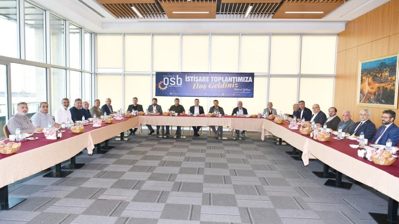 Kayseri OSB’de Sanayicilerle İstişare Toplantısı