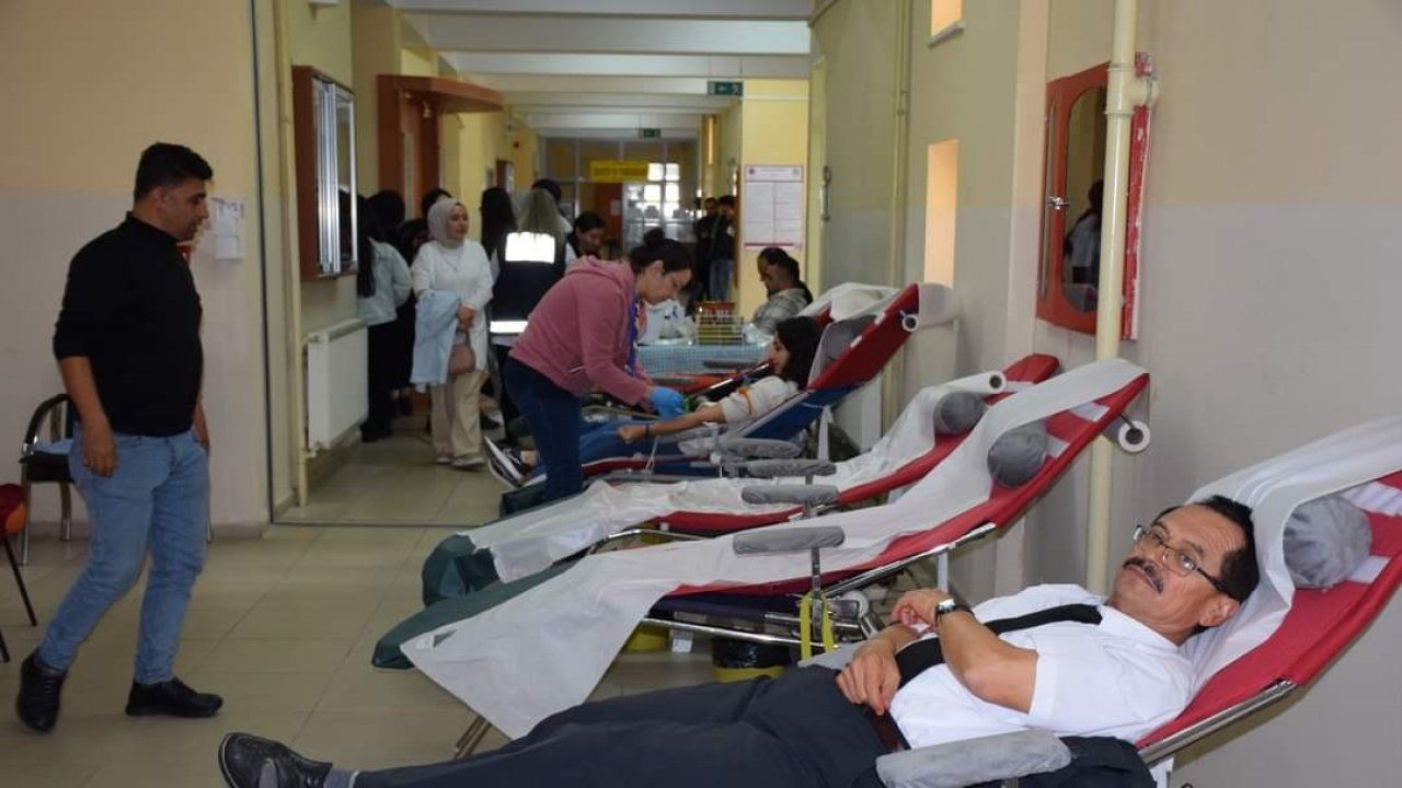 Tomarza Meslek Yüksekokulu’nda Kan Bağışı Kampanyası