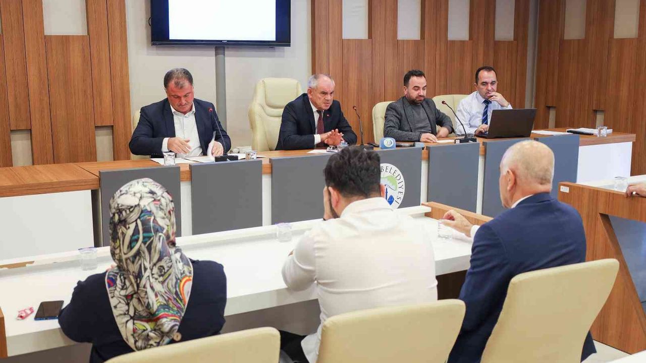 Yahyalı Belediyesi Ekim Ayı Meclis Toplantısı yapıldı