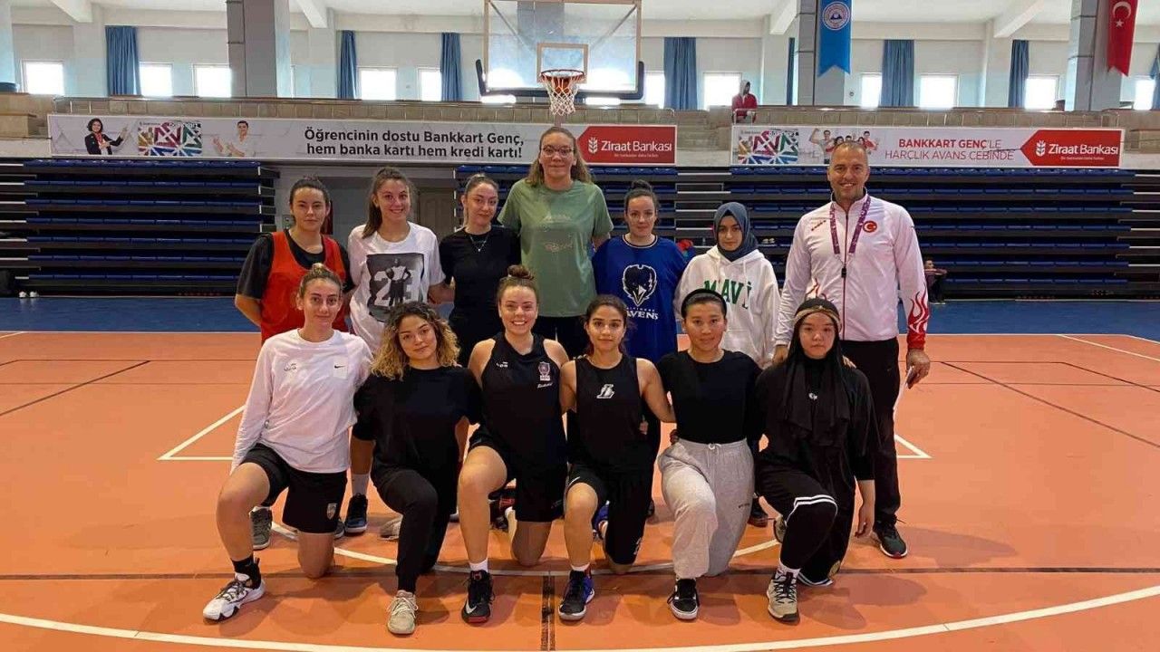 ERÜ’de Kız Basketbol Takımı seçmeleri yapıldı