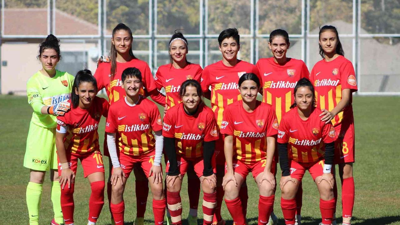 Kadınlar 1. Lig: Kayseri Kadın FK: 1- Şırnak Nuhspor: 1
