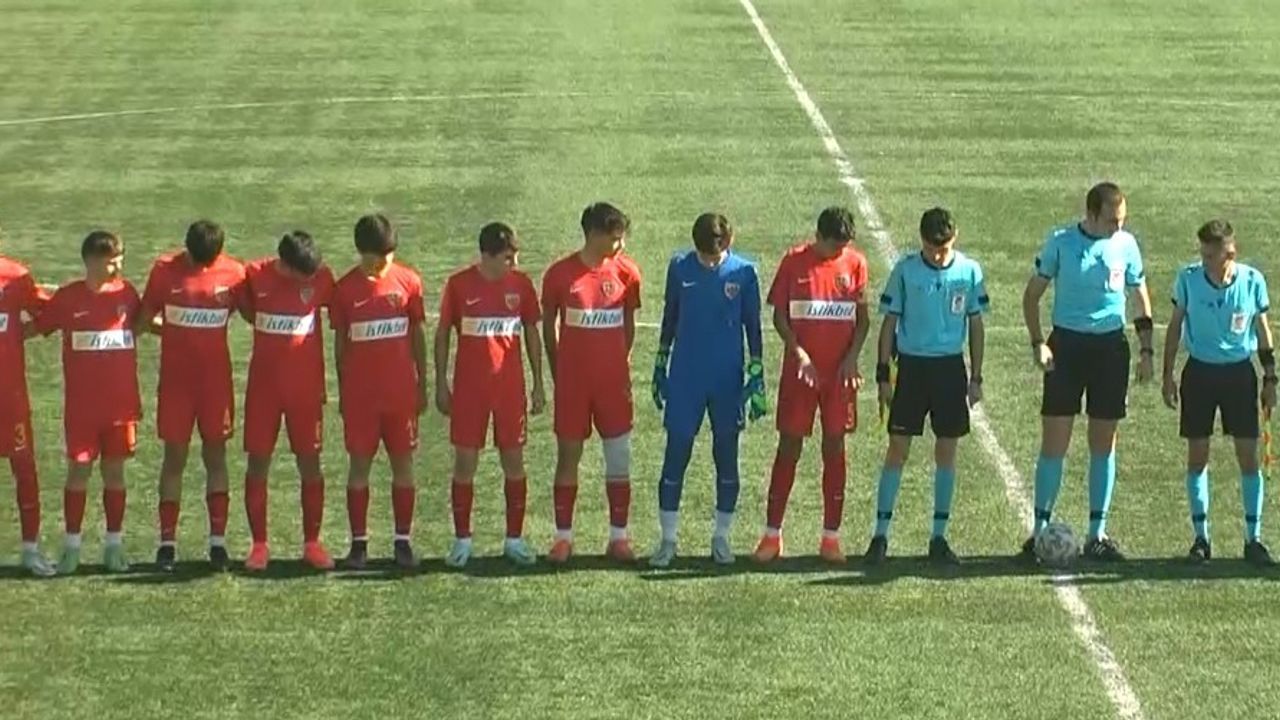 U15 Gelişim Ligi: Kayserispor: 1 - Gaziantep FK: 3