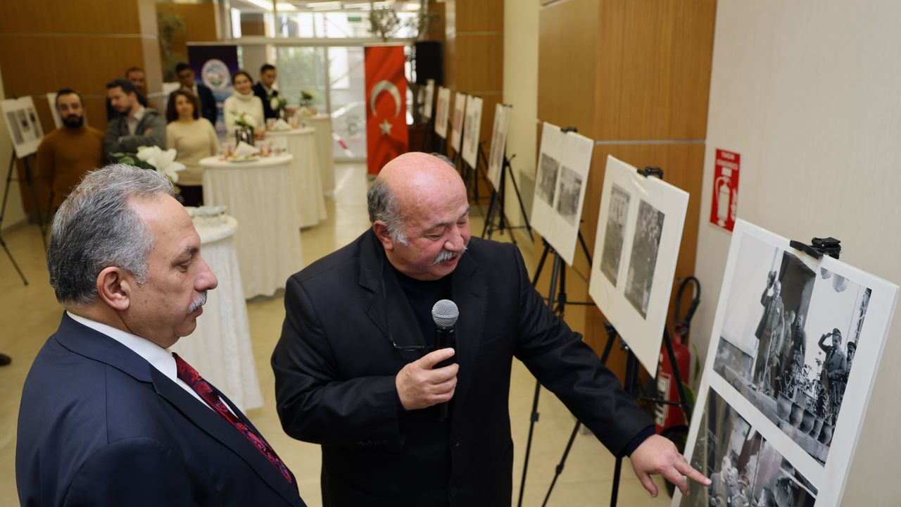 Talas’ta Atatürk Kayseri’de Sergisi