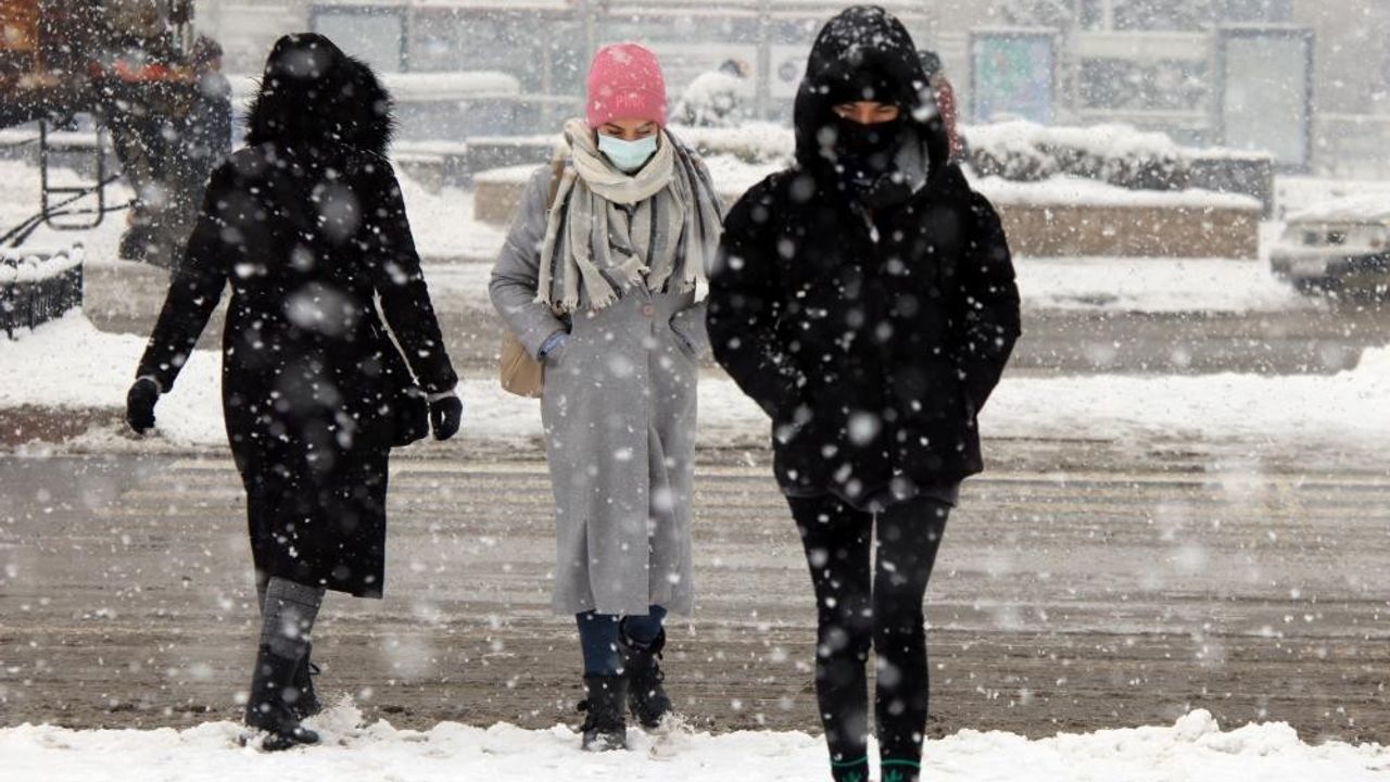 Kayseri'ye müjde: Beklenen kar yağışı yarın geliyor