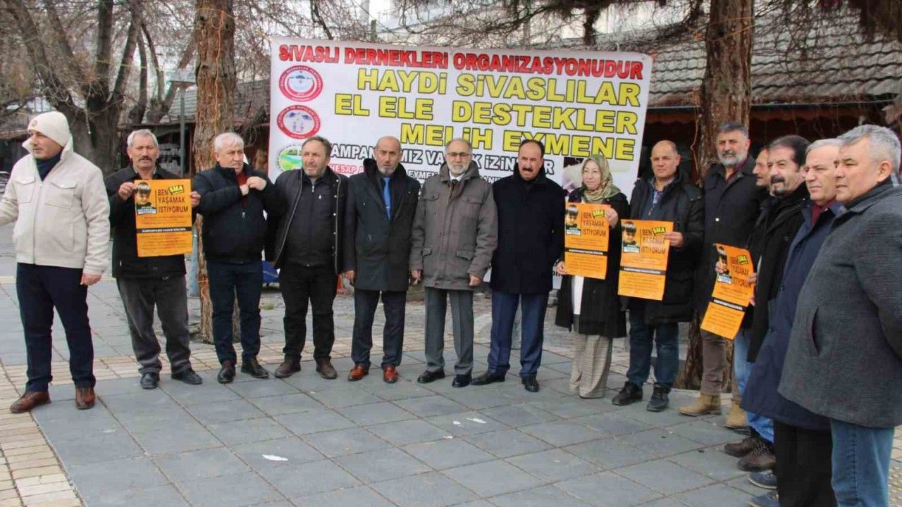 Sivaslılardan Melih Eymen'e destek