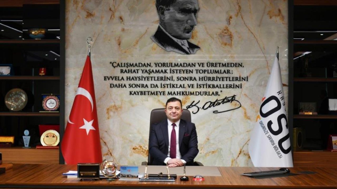 Osb başkanı Yalçın: İşsizlikteki azalma Türkiye'nin gücünü ortaya koyuyor