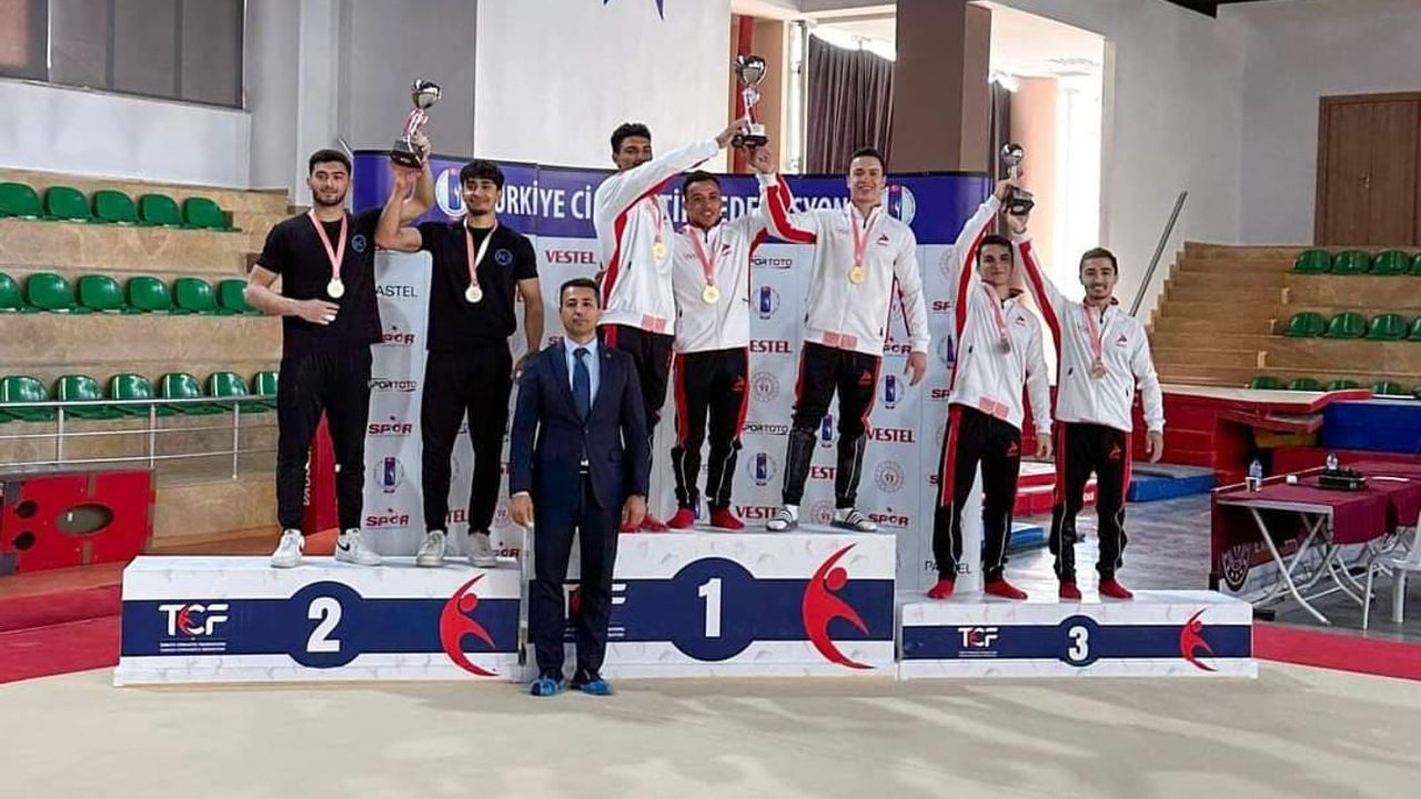 Kayseri Ekibi Jimnastikte Türkiye İkincisi Oldu