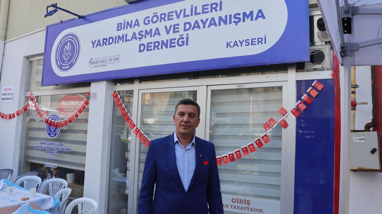 Kayseri'de İlk Bina Görevlileri Dernekleşti