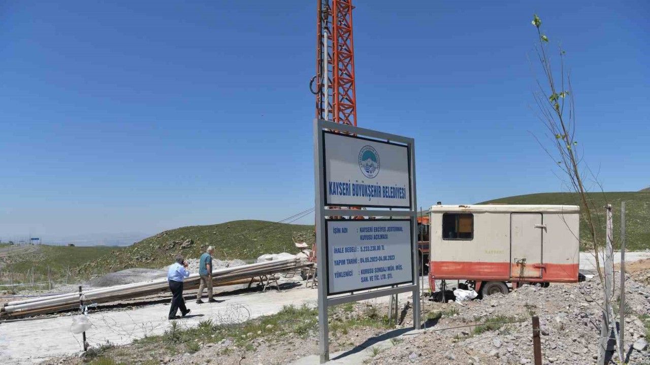 Erciyes’te Jeotermal Kuyu Çalışmaları Tüm Hızıyla Devam Ediyor
