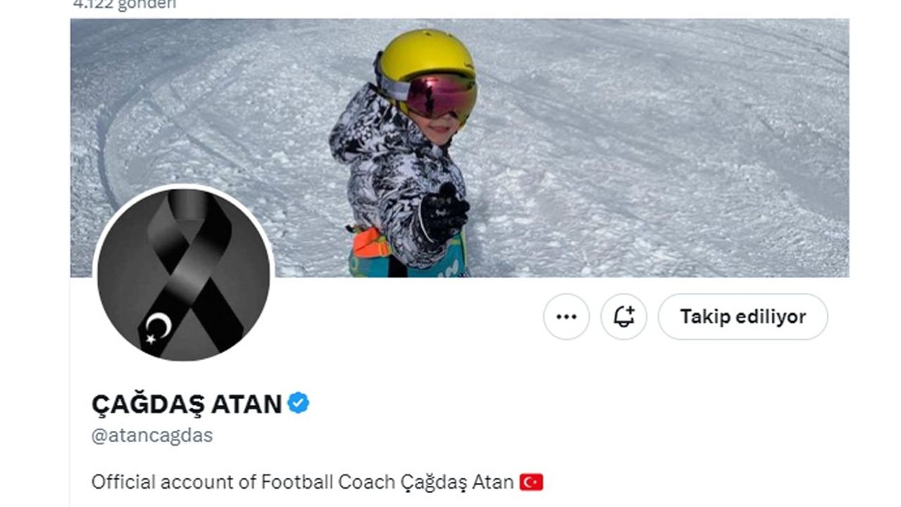 Çağdaş Atan Kayserispor'u sosyal paylaşım sitelerindeki hesabından çıkardı
