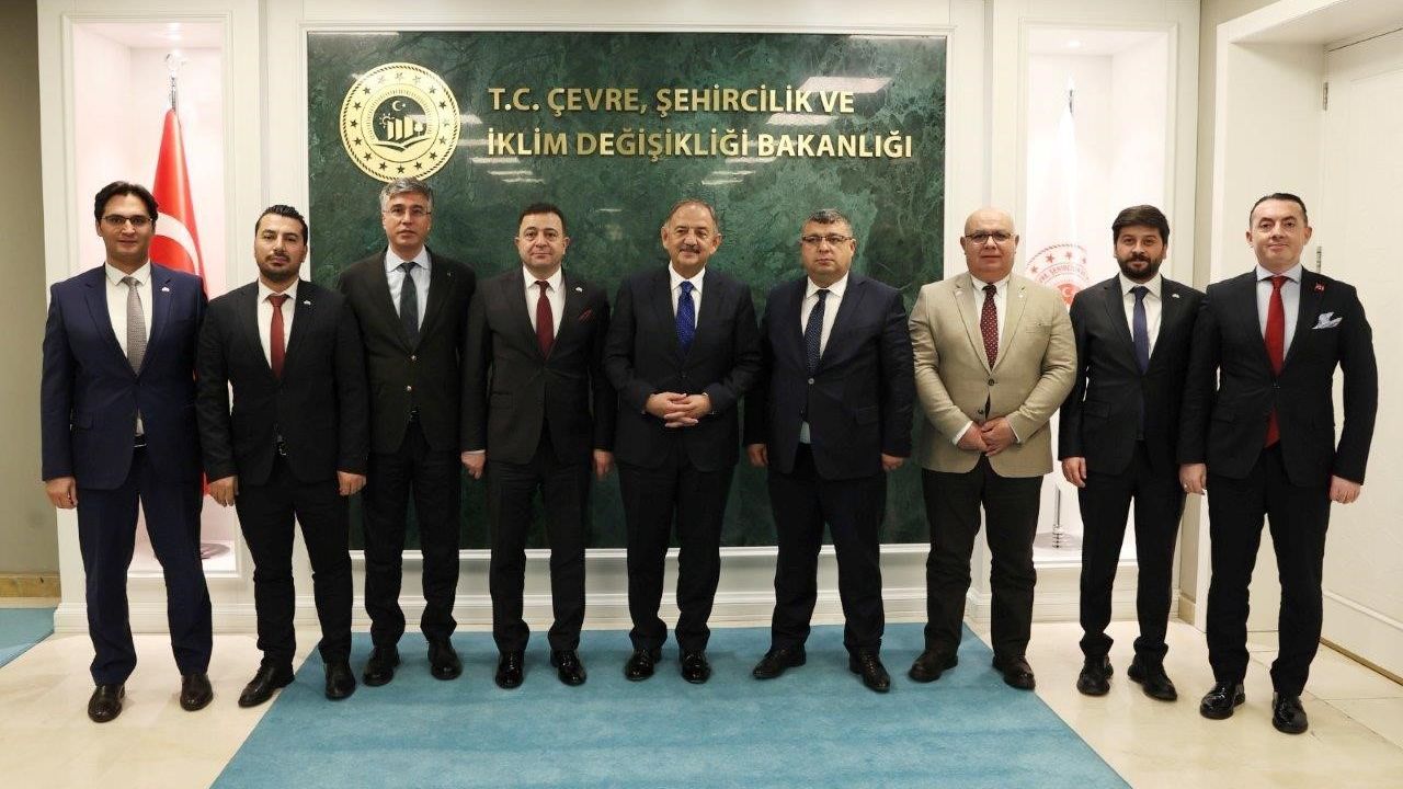 Kayseri OSB Yönetimi, Bakan Özhaseki’yi ziyaret etti