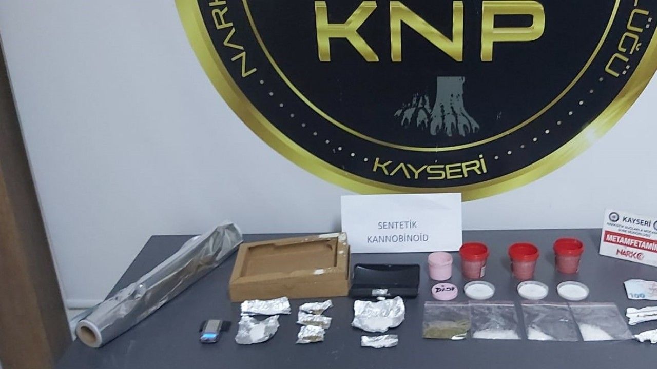 Kayseri’de Narkogüç Operasyonu: 4 Gözaltı